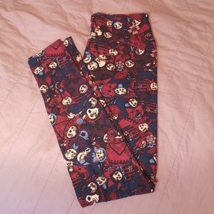 Russian stacking dolls OS leggings unicorn print